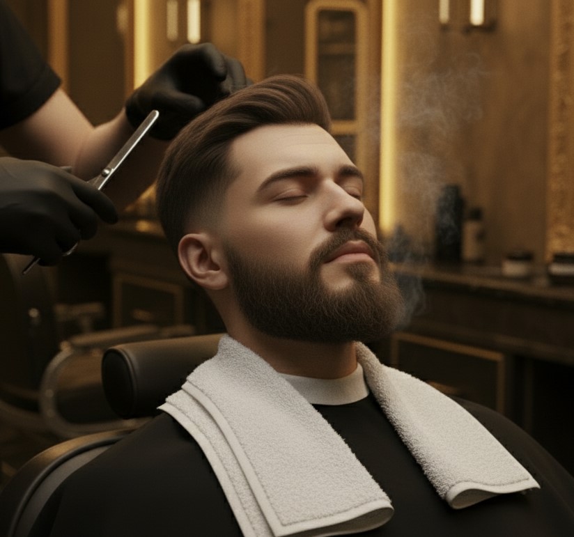 Professional beard trimming and grooming service in Dublin